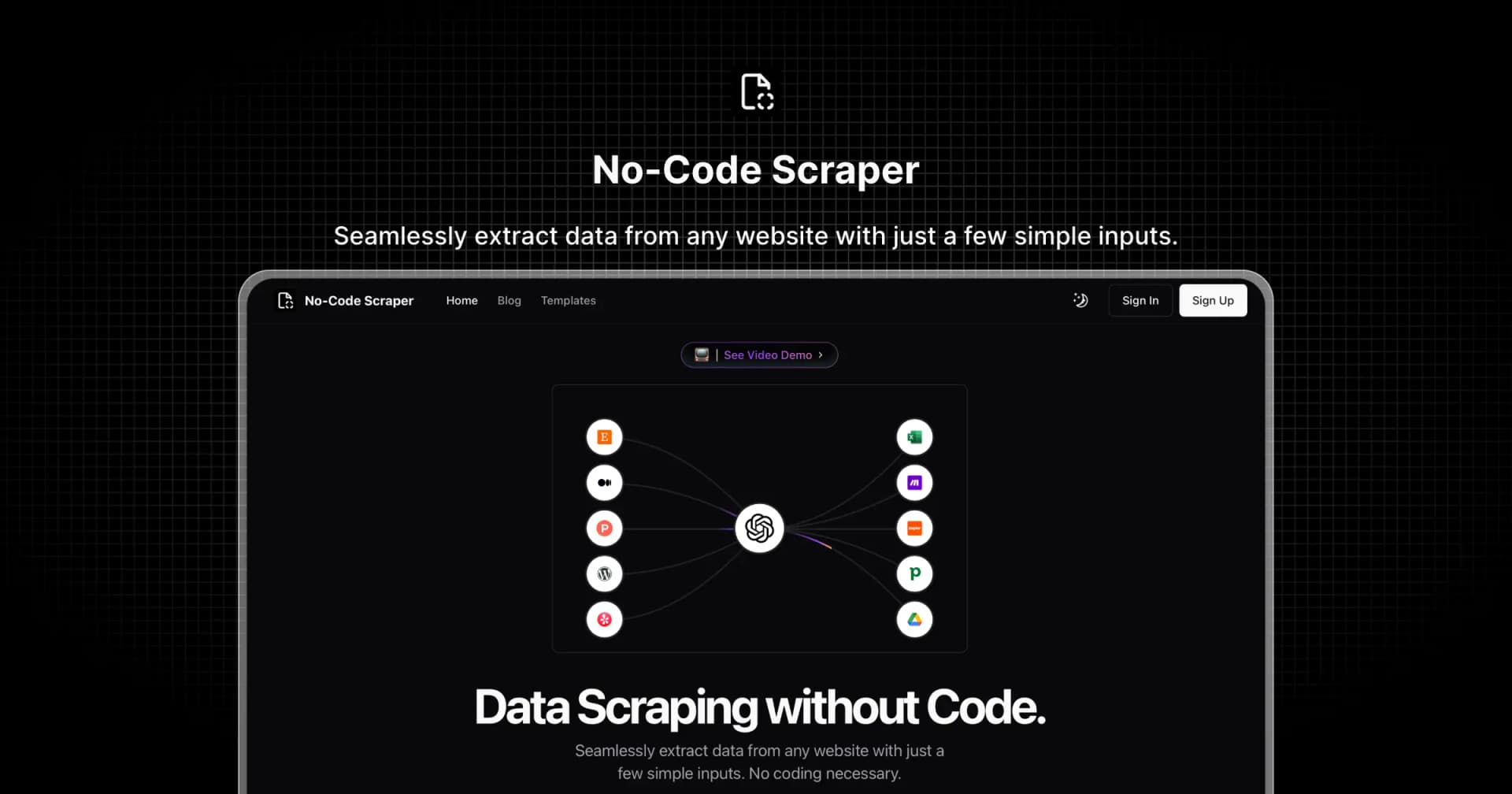 NoCodeScraper logo